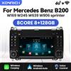 XONRICH AI Voice Android 14 Wireless Carplay autoradio per Mercedes Benz B200 Sprinter W906 W639 classe AB W169 W245 Viano Vito GPS Wifi - 4Core 2GB 32GB