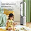 INSIS FEMME Ventilatore senza lama da 20 pollici a basso rumore Telecomando Ioni negativi Muto Ventilatore elettrico da tavolo Ventilatore da pavimento per aria condizionata domestica Ventilatore a torre - Colore rosa