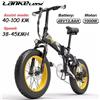 Lankeleisi X2000 Plus bici elettrica pieghevole da 20 '', motore 1000, batteria 12.8AH, freni idraulici, Mountain Bike elettrica con pneumatici grassi - green