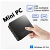 FUCHU Portatile Intel Core i9 8950HK Windows 11 Mini Computer 16GB 1TB 2TB SSD Mini PC 1000M Ethernet Gaming PC Desktop Mini PC - 16GB RAM 128GB SSD