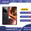 realme Versione globale realme GT 7 5G AI Smartphone Mediatek Dimensity 9400e Display AMOLED da 6,78 pollici Batteria da 7000 mAh Ricarica rapida da 120 W - Black