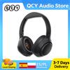 QCY H3 ANC Cuffie wireless Audio ad alta risoluzione Cuffie over Ear 43dB Cancellazione attiva del rumore Auricolare da gioco Bluetooth 5.4 - H3-Black
