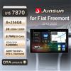 Junsun V3 Plus 2K autoradio per Dodge Journey Fiat Freemont 2011 - 2020 wireless CarPlay Android Auto No 2 din 2din DVD - X7 2 32 WIFI 10.33