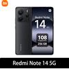 Xiaomi Redmi Note 14 5g Nfc, Mediatek Dimensity 7025-Ultra, fotocamera 108Mp, batteria 5110Mah, caricabatterie non incluso - Coral Green