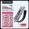 MOVESPEED SP20 2100 MB/s Chiavetta USB 2TB 1TB USB3.2 Gen 2 Tipo C Pen Drive a stato solido 512G 256GB Pendive per iPhone 15/16 PC - Silver