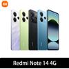 Xiaomi Redmi Note 14 4G, NFC, Helio G99-Ultra, Schermo AMOLED da 6,67'', 120 Hz, Fotocamera IA da 108 MP, Carica batteria non incluso - Lime Green