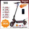 SwiftWind Scooter elettrico W8 da 9,3 pollici 48V 14Ah Batteria 750W Motore 30-40 km Gamma massima 40 km/h Velocità massima Doppia sospensione E Scooter con app - W8