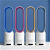 INSIS FEMME Ventilatore senza lama da 20 pollici a basso rumore Telecomando Ioni negativi Muto Ventilatore elettrico da tavolo Ventilatore da pavimento per aria condizionata domestica Ventilatore a torre - Silver