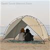 NUOYING Tenda da campeggio leggera per 2-4 persone per parco sulla spiaggia Tenda parasole impermeabile per tenda da sole per pesca all'aperto Arco per famiglia 4 - Arch 4 Tent