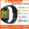 Xiaomi Redmi Watch 5 Active Smart Watch, chiamata Bluetooth, display LCD da 2", smartwatch per il monitoraggio dell'ossigeno nel sangue con frequenza cardiaca di tutto il giorno - Redmi Watch 5 Active - Black