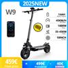 iScooter Scooter elettrico W9 da 10 pollici 48V14Ah 1000W Batteria pieghevole e scooter Controllo app Scooter elettrici per adulti Gamma 35-45 km -