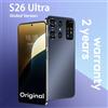 LenO Originale S26 Ultra Versione Globale Smartphone Snapdragon8 Gen2 16G 1T 7000mAh 48 + 72MP 4G/5G Android Cellulare Dual SIM Sbloccato - Purple