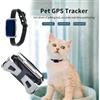 NUOYING Localizzatore GPS multifunzionale per animali domestici Smart G12 Mini collare anti-smarrimento Dispositivo localizzatore impermeabile per accessori per animali domestici per cani e gatti - Blu