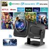 NUOYING 2025 NUOVO 390ANSI HY320 Proiettore 4K Nativo 1080P Dual Wifi6 BT5.0 Cinema Proiettore portatile esterno Aggiornato HY300 - EU HY320MINI