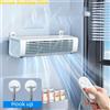 INSIS FEMME Eary Ventilatore a torre senza lama a parete con telecomando Flusso d'aria di raffreddamento forte estivo regolabile per ventola del condizionatore d'aria da scrivania - Blue Plug-In