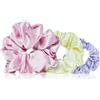BrushArt Daisy Dreams Satin Scrunchies Set 3 pz