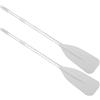 Naroote 2PCS Kayak Pagaie Canoa Pagaia Rafting Barca Pagaia Canoa Remi ABS Lega di Alluminio Remi per Barca a Remi per Barca a Remi, per Bambini e Adulti