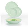 Luminarc Apy Paradise - Set da tavola opale, 18 pezzi, 6 persone, opale, adatto a microonde, adatto per frigorifero impilabile