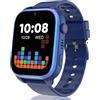 Moikmlih 4G Smartwatch Bambini, orologio smartwatch bambini con Videochiamate, Chiamate, SOS, GPS localizzazione, modalità scuola, SMS, IP68 Impermeabile, 7 Giochi, Allarme ottimo regalo per bambina 5-14 anni