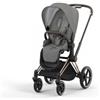 Cybex Platinum - Passeggino Priam 4 - Telaio Rosegold - Soho Grey