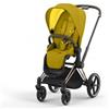 Cybex Platinum - Passeggino Priam 4 - Telaio Rosegold - Mustard Yellow