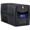 EPYC® QUANTUM - UPS per Computer, Potenza 2200VA/1320Watt, Gruppo di Continuità per PC, Tecnologia Line Interactive, AVR, 5 Uscite (2x Schuko + 3x IEC), Display LCD, Massime Autonomie