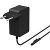 MICROSOFT CARICABATTERIA MICROSOFT Surface PRO Laptop 65W da 65W, Nero