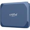Crucial SSD portatile 1TB Crucial X10 USB-C Blu [DGCRCZFT10X1000]