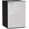 Vitrifrigo C130LD CHR Grigio Frigo-Freezer con termostato digitale, Porta singola pannellabile, 130 Litri, Chromelock, Grigio, Vent Position