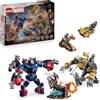 LEGO ǀ Marvel Avengers: Endgame Thor Contro Chitauri - Giocattolo con Mech, Figura di Gorilla e 7 Minifigure tra cui Thor, Rocket e Iron Patriot - Regalo da Supereroi per Bambini da 8 Anni - 76322