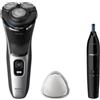 Philips Shaver 3000 Series - Rasoio elettrico Wet & Dry - S3143/02