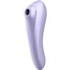 Satisfyer Dual Pleasure - vibratore smart 2in1 onde d'aria (viola)