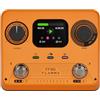 FLAMMA FF20 Looper Drum Machine, Drum Looper Chitarra Pedale con schermo, Registrazione 300 min, 220 scanalature per batteria, 100 slot loop, Time Stretch, registrazione automatica, USB e uscita