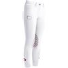 Cavalleria Toscana Pantaloni da equitazione con toppa al ginocchio CT Mini Heart Cavalleria Toscana
