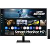 Samsung M70F Monitor AI Smart da 43 con hub di gioco integrato