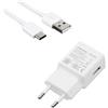 SAMSUNG CARICABATTERIE ORIGINALE FAST CHARGING DA CASA EP-TA200EWE 15W + CAVO USB-C WHITE BULK SMARTPHONE