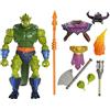Masters of the Universe Masterverse - Personaggio Whiplash New Eternia, action figure deluxe da 21 cm con accessori da combattimento e 30 punti di articolazione, giocattolo per bambini, 6+ anni, HLB68