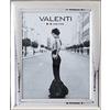 VALENTI & CO. Valenti&Co - Cornice Portafoto in Argento Lucida Martellata cm 20x25. Ideale Come Regalo per Matrimonio, Compleanno di Amici, o per la Mamma e papà.