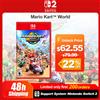 Nintendo Switch 2 Mario Kart World Juegos Offerte di giochi Scheda di gioco fisica ufficiale al 100% Racing Party Genre Game Solo per Switch 2 - Random Cover