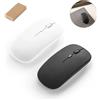 hi!dea™ Mouse wireless con batteria da 500 mAh in ABS riciclato KHAN personalizzate o neutre