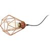 Eglo Leuchten my light Lampada da tavolo Tarbes in alluminio colore rame lucido a forma di diamante 1XE27 94197/20
