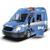 Unità mobile polizia, veicolo con movimento a frizione, con luci e suoni