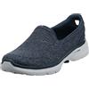 Skechers Go Walk 6 Grand Horizon, Scarpe da ginnastica Donna, Nero, 39 EU