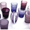 Zafferano Melting Pot Bicchiere Acqua in Vetro - Set 6 Pezzi
