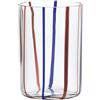 Zafferano 35 cl - Tirache Bicchiere Acqua in Vetro Borosilicato - Set 6 Pezzi