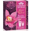 linea erre GIARDINO DEI SENSI COFANETTO ORCHIDEA ROMANTICA CREMA CORPO FLUIDA TUBO 250 ML + CREMA MANI TUBO 75 ML