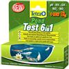 Tetra Pond QuickTest 6in1 Test dell'Acqua dei Valori di pH, KH, GH, NO2, NO3, Cl2 Laghetto Stagno