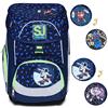 SJ GANG STYLE JAM GANG Zaino Scuola UPDOWN BOX - SHIFTY SPORTS - Zaino Multiscomparto con Scomparti Rimovibili, Maxi Capienza - Ergonomico, Sistema di Regolazione del Peso - Tessuto 100% Eco-Material