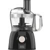 Black & Decker Robot da Cucina Capacità 1,2 Litri con Funzione Impastatrice / Frullatore Potenza 600 Watt colore Nero - BXFPA600E
