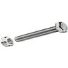 FADIX CAJA L 50 uds. TORNILLO METRICA CAB HEX +TUERCA CINC M 6x16mm FADIX